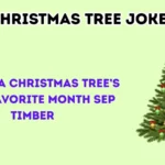 Christmas tree jokes