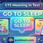 gts meaning in text