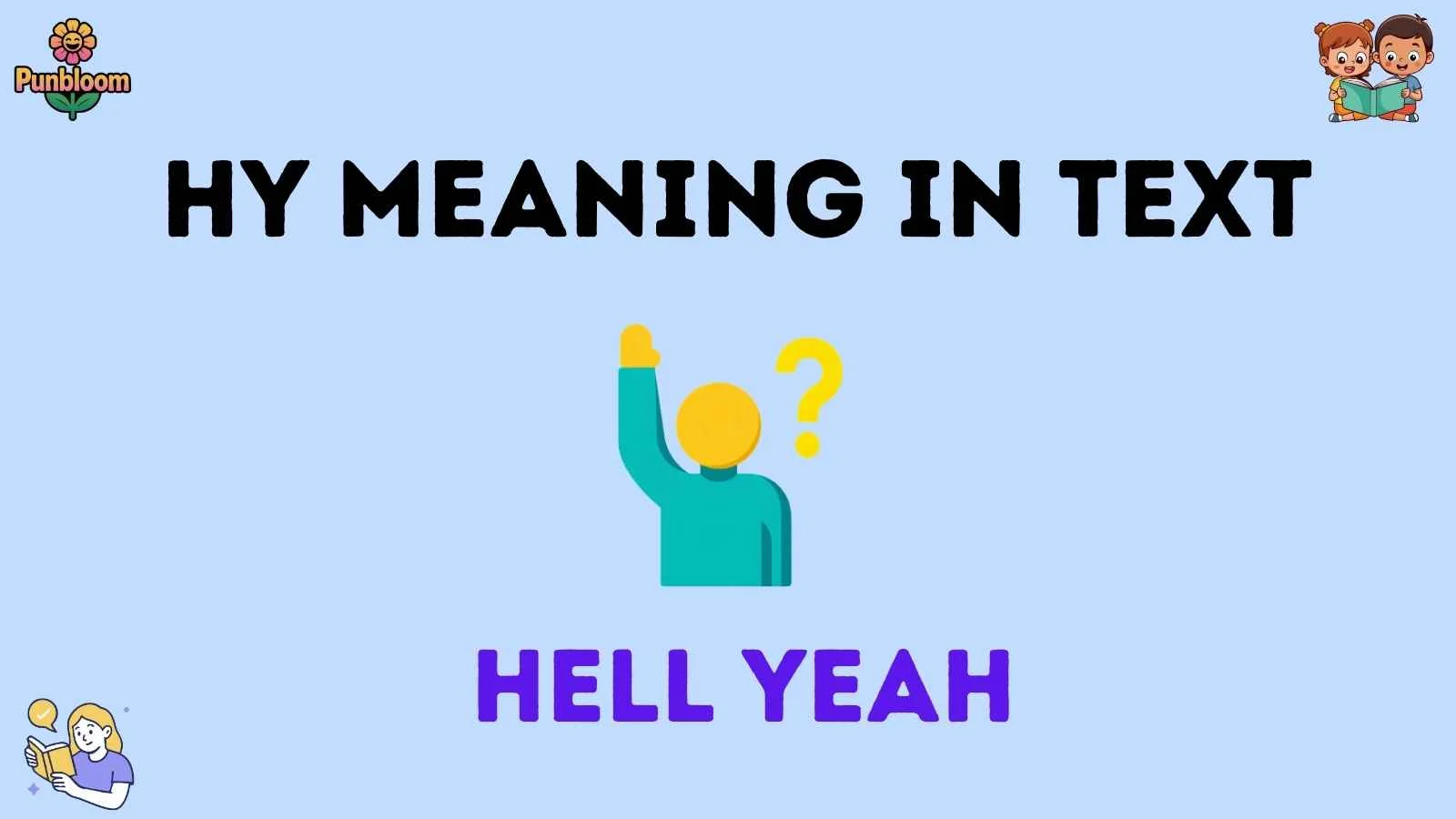 hy meaning in text