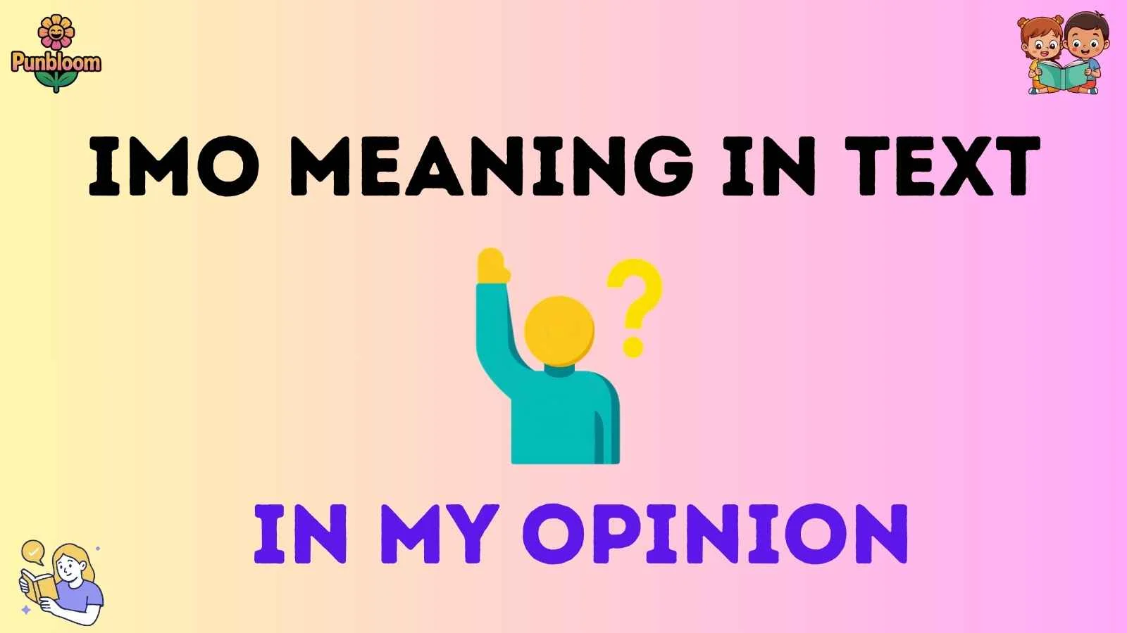imo meaning in text