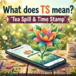 ts meaning in text
