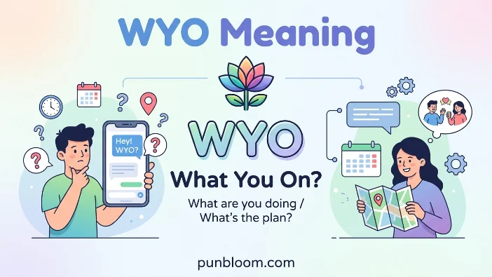 wyo meaning in text