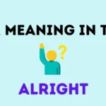 alr meaning in text
