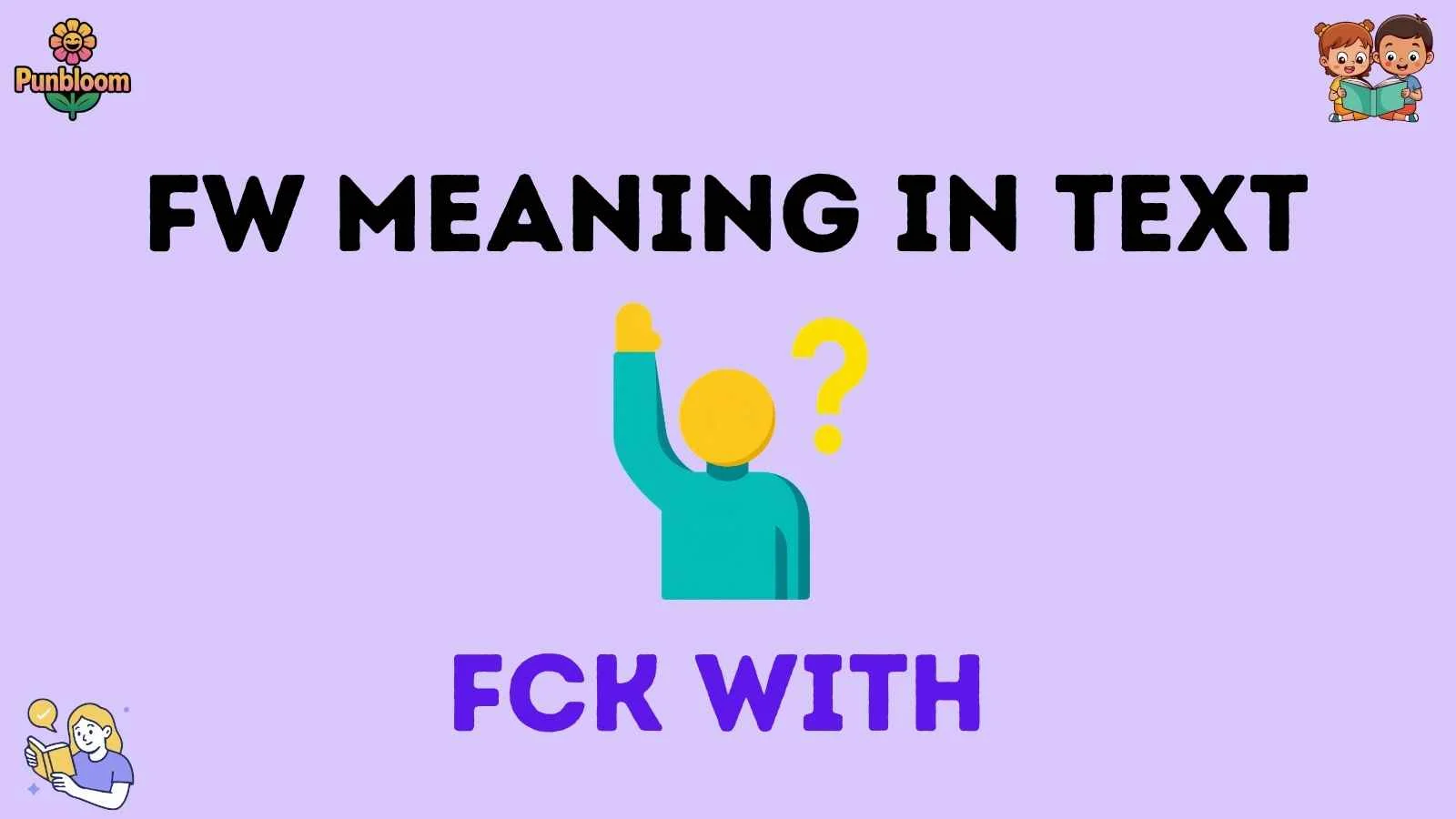 fw meaning in text