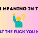 fym meaning in text