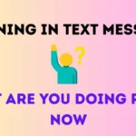 Meaning in text message