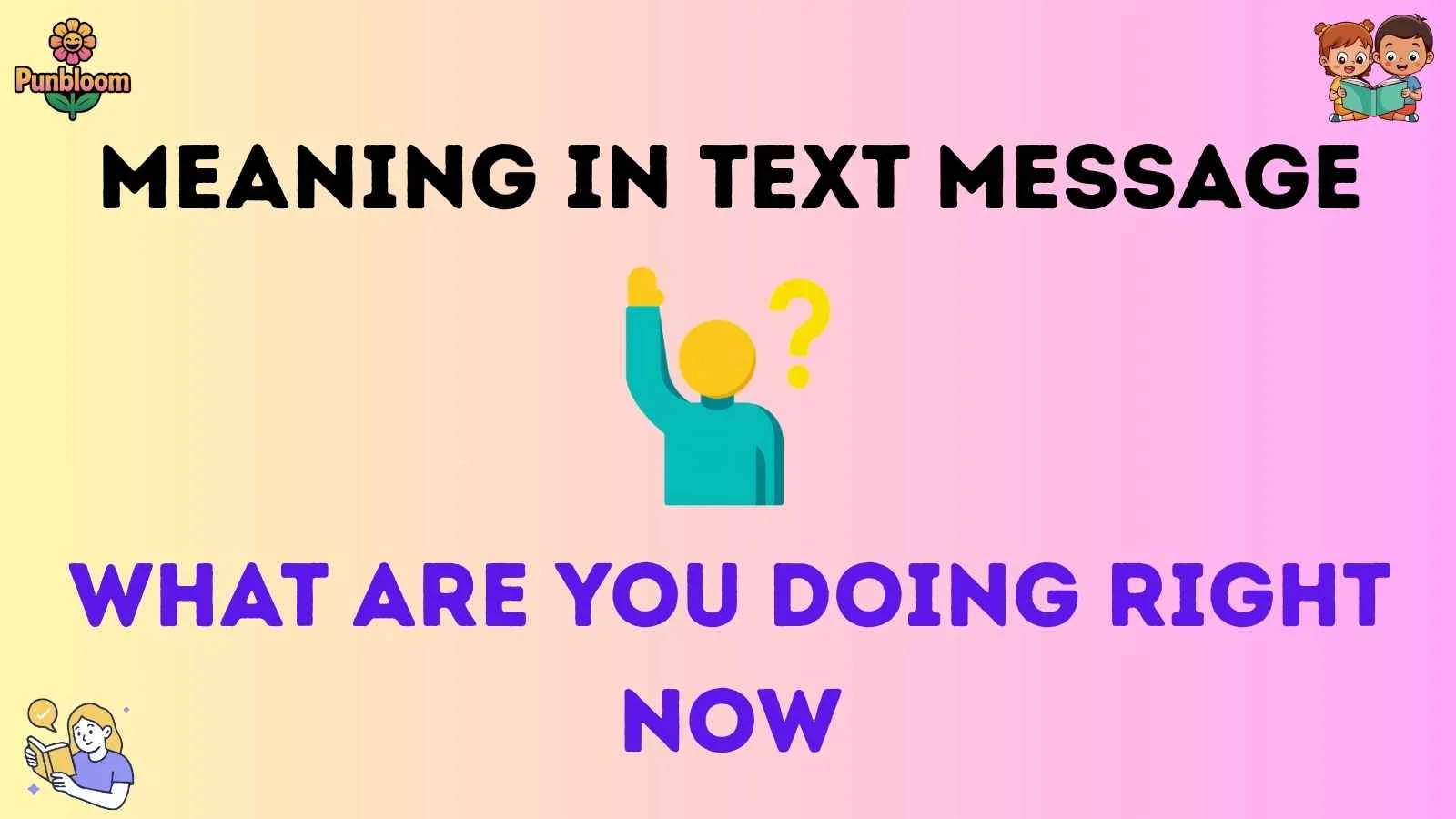 Meaning in text message
