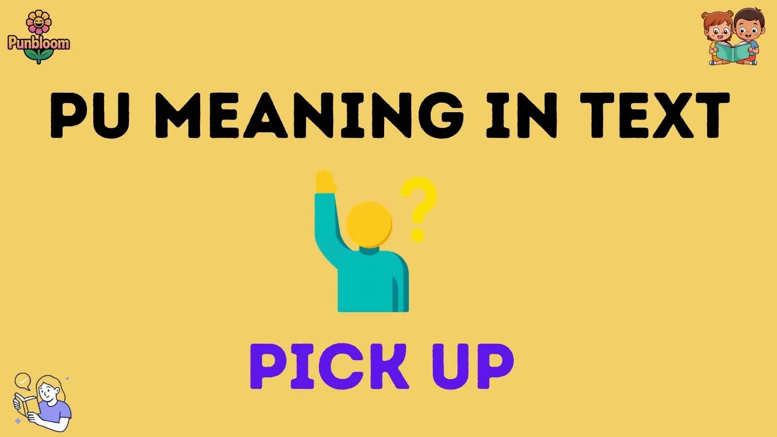 pu meaning in text
