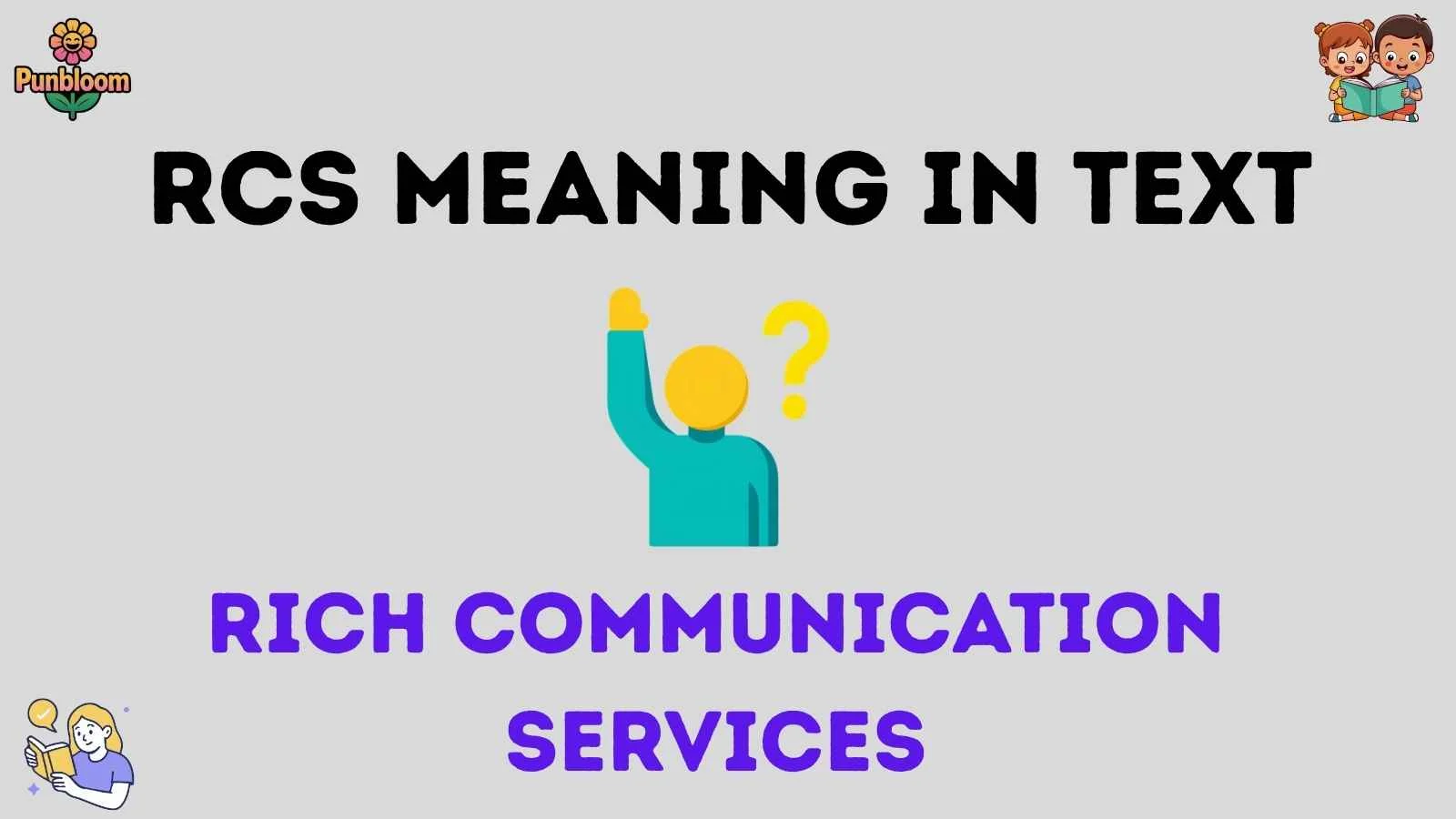 rcs meaning in text