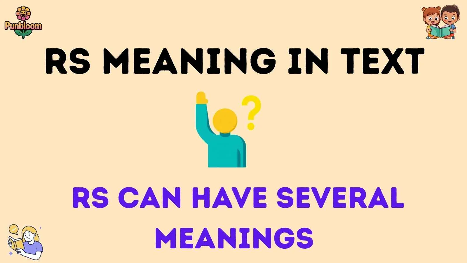 rs meaning in text
