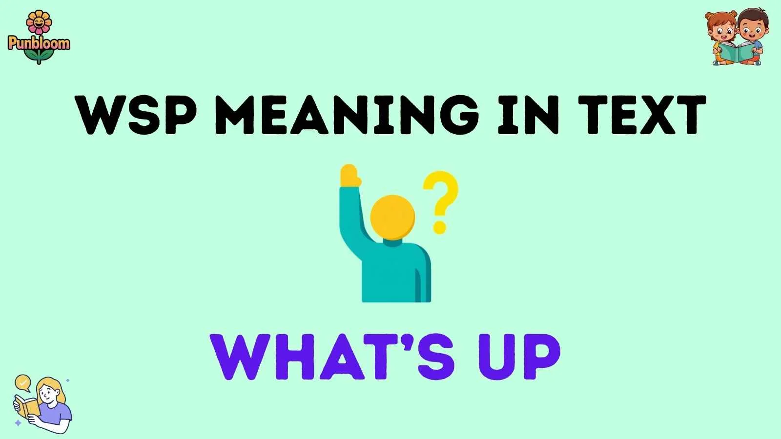 wsp meaning in text